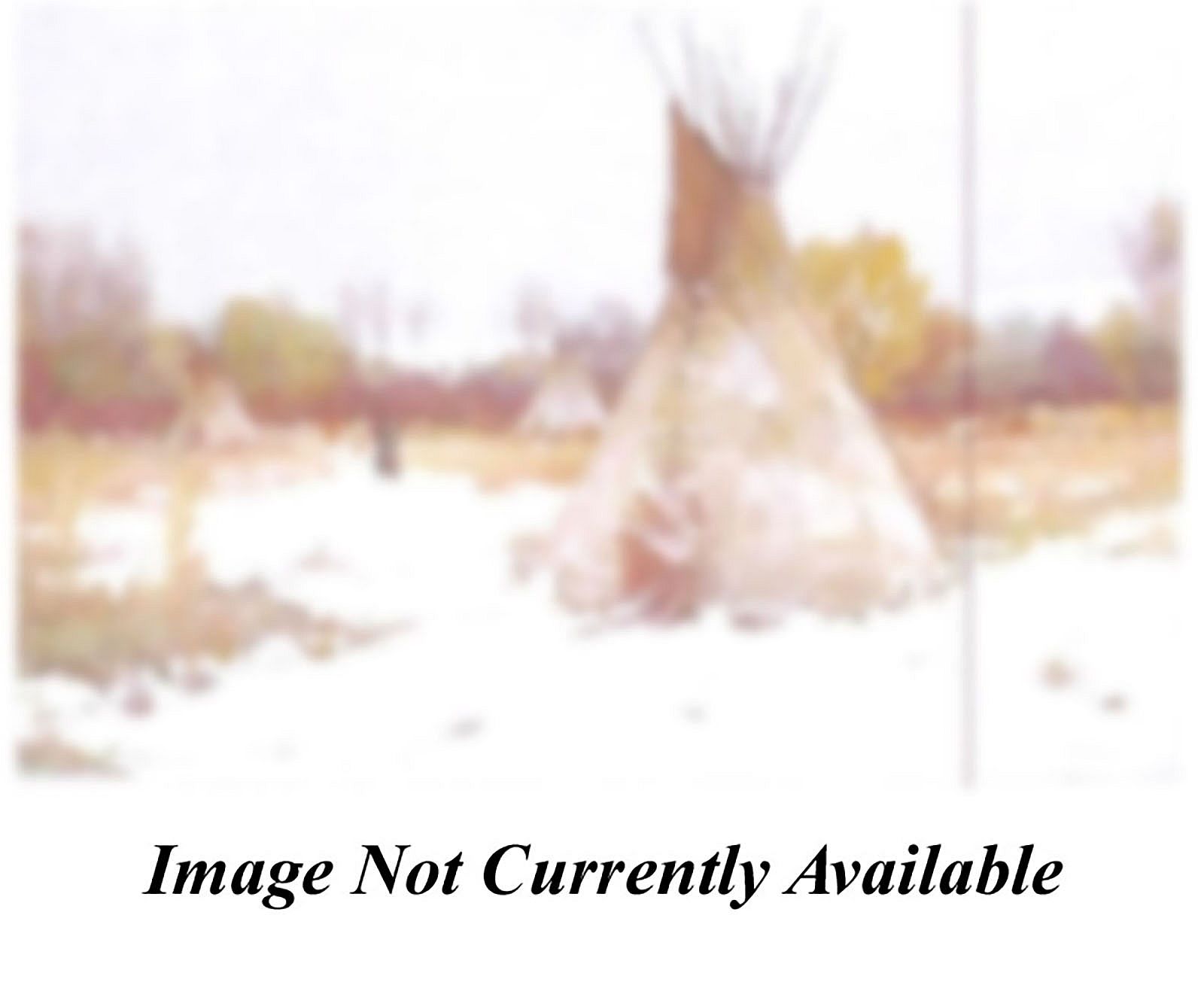 October Snow, Crow Reservation, Montana